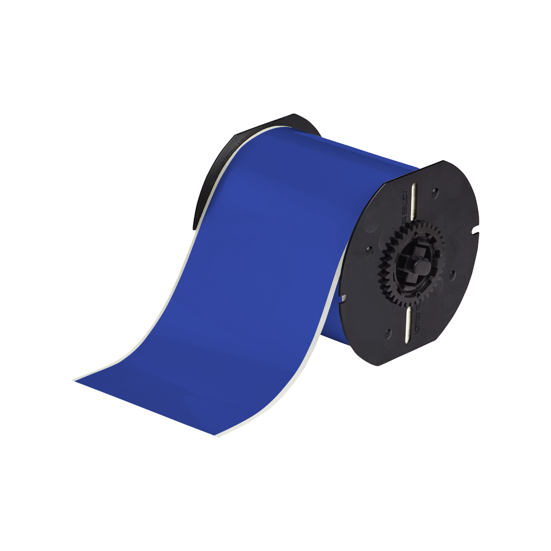Cinta Vinil Azul, 4'' x 100 pies | ID+Safety