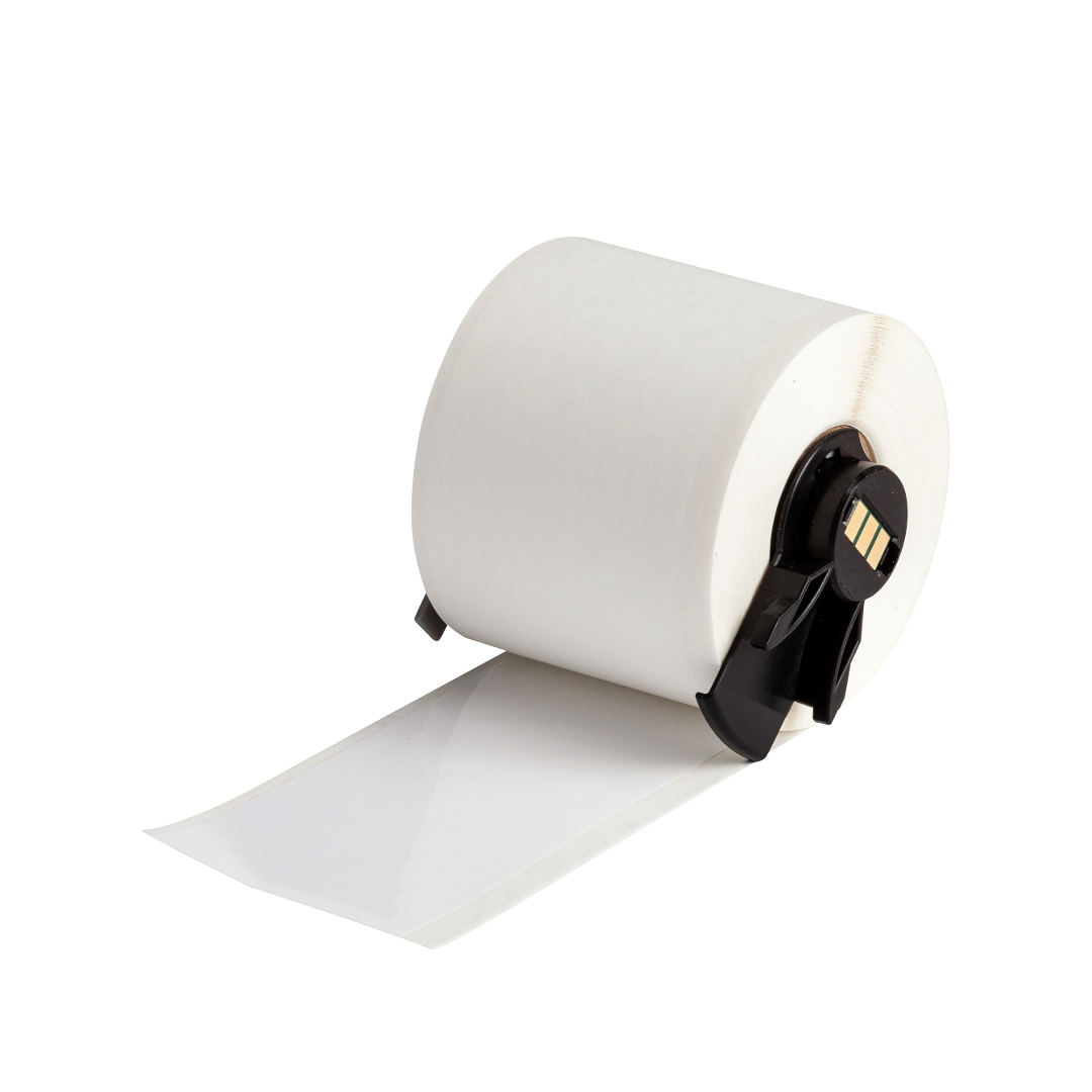 Cartucho de Rollo de Etiquetas, Blanco, 2 pulg x 50 pies | ID+Safety