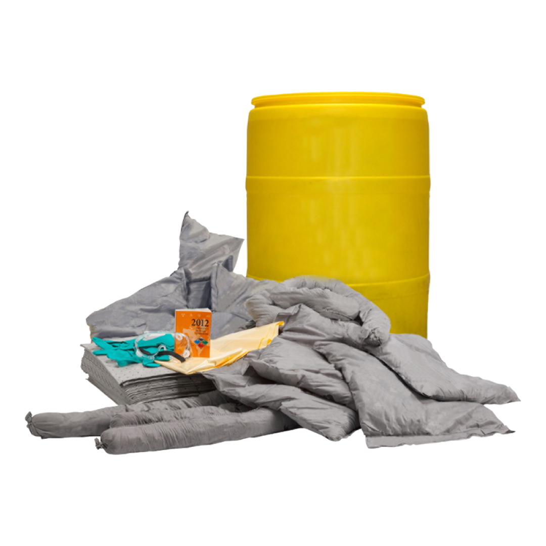 Kit Antierrames Universales Tambo 55 gal. Amarillo | ID+Safety