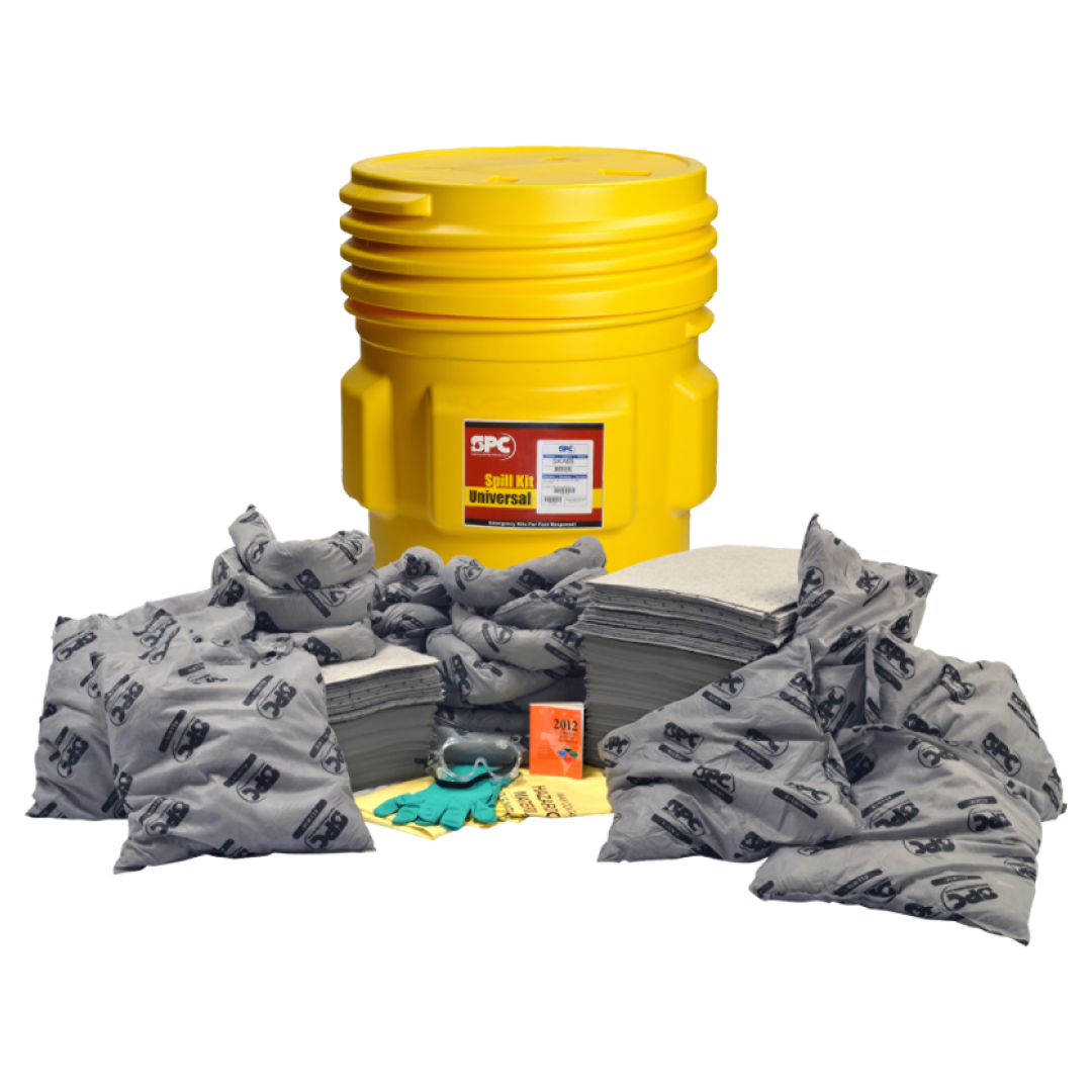Kit Antierrames Universales Tambo 65 gal. Amarillo | ID+Safety