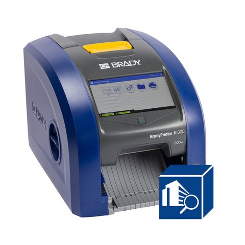 Impresora de Etiquetas No. Modelo i5300, Con Software de Identificación de Seguridad e Instalaciones | ID+Safety
