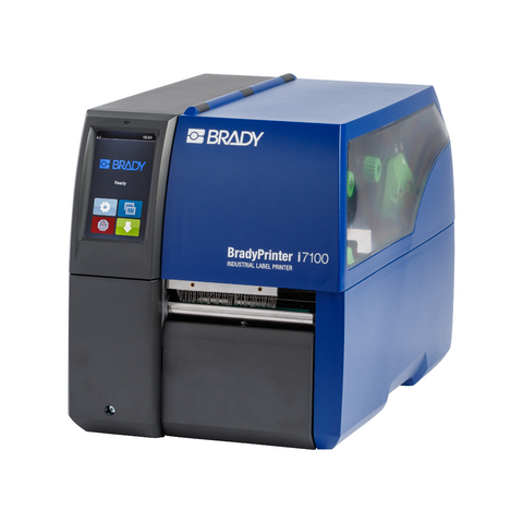 Impresora de Etiquetas No. Modelo i7100, Con Software de Identificación de Producto y Alambre, 300 dpi | ID+Safety